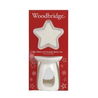 Woodbridge Christmas Star Wax Melt Warmer Gift Set Extra Image 1 Preview